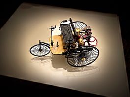Antike 1886 Mercedes-Benz Patent Car