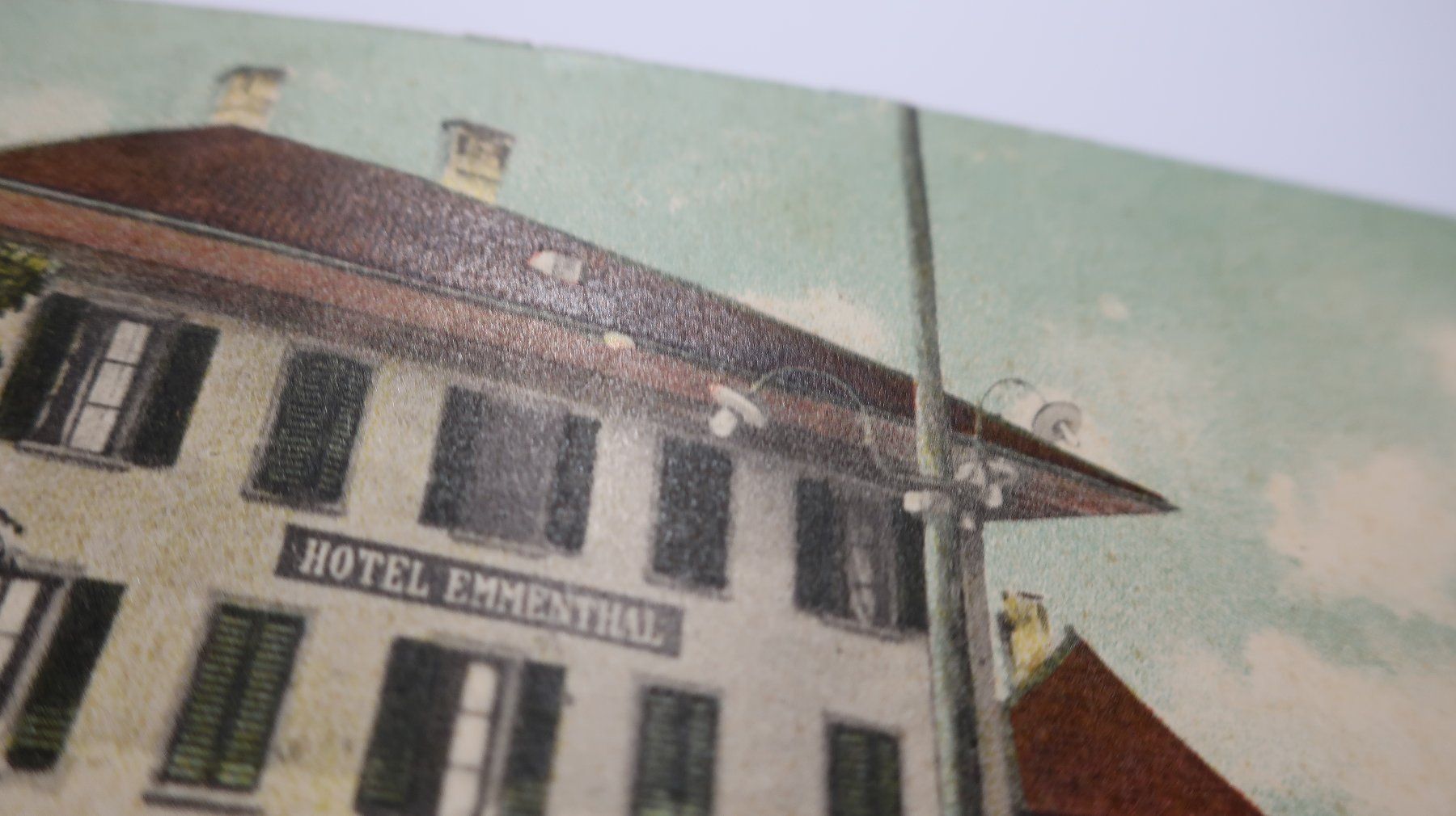Cartoline postali: Langnau  Hotel Emmenthal 1903 – Usato da Cormoret venduto da Pascalll2001 2