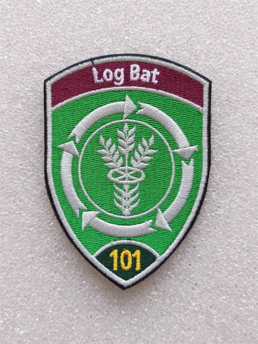 Placchette & Badge: Verbandsabzeichen Log Bat 101 Kompanie 1 – Usato da Bauma venduto da SwissMilitaria
