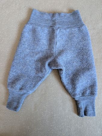 ENGEL Natur Baby-Hose mit Nabelbund Wollfleece Gr. 62/68 