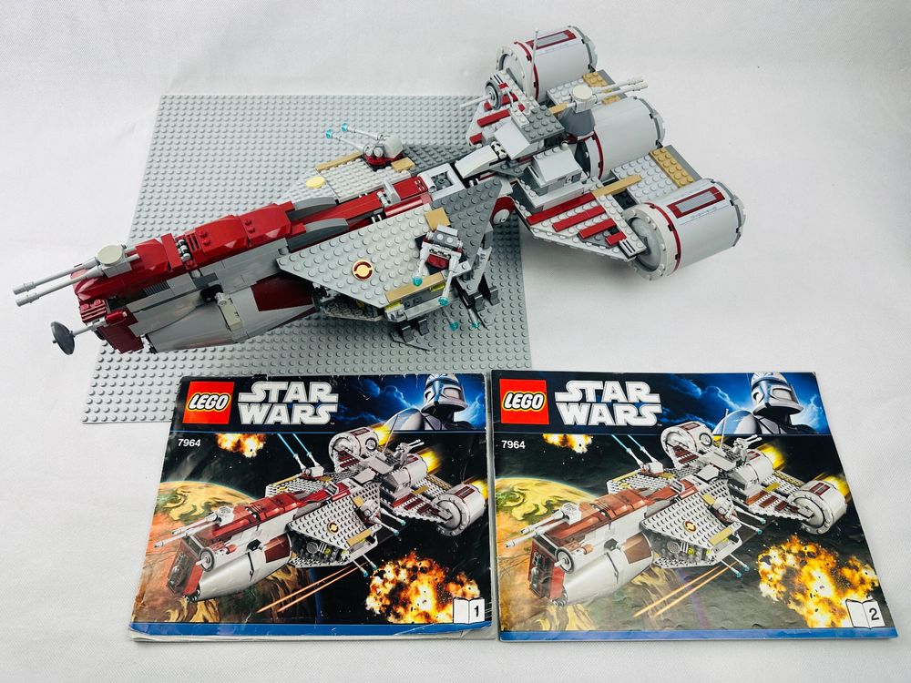 Lego Star Wars 7964 Republic Frigate inkl. Anleitung (Gebraucht) in ...