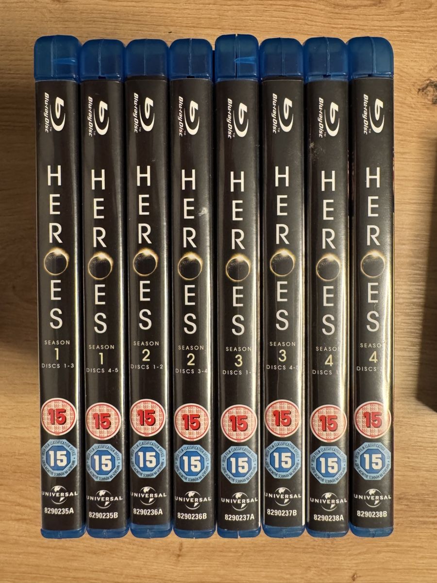 Alle DVDs: Heroes The Complete Collection Blu-ray 18 Discs Complete Ser – Gebraucht aus Biberist von etesummer 4
