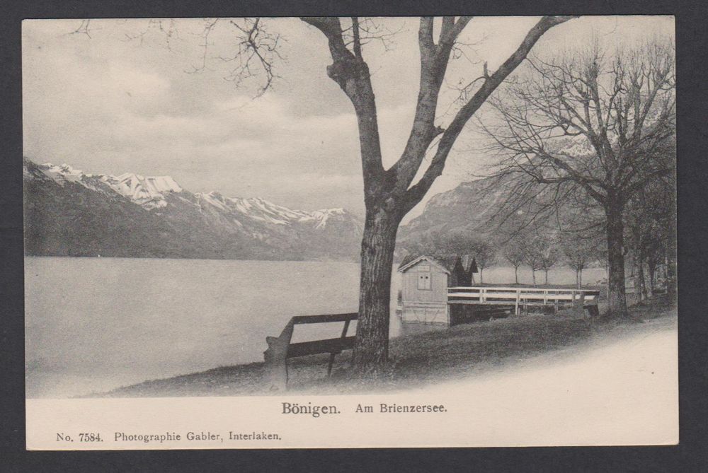 Bönigen am Brienzersee : alte Ansichtskarte (Gebraucht) in Vitznau für ...