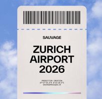 2 Tickets Sauvage Zürich Airport 2026
