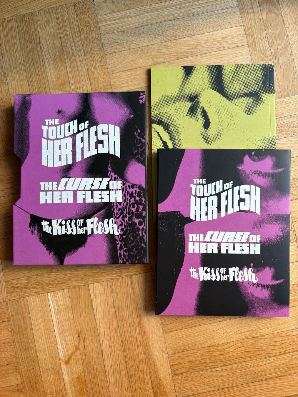 Alle DVDs: Michael Findlay's "Flesh" Trilogy - mit Slipcase - Blu-ray – Gebraucht aus Zürich von Malcom 3