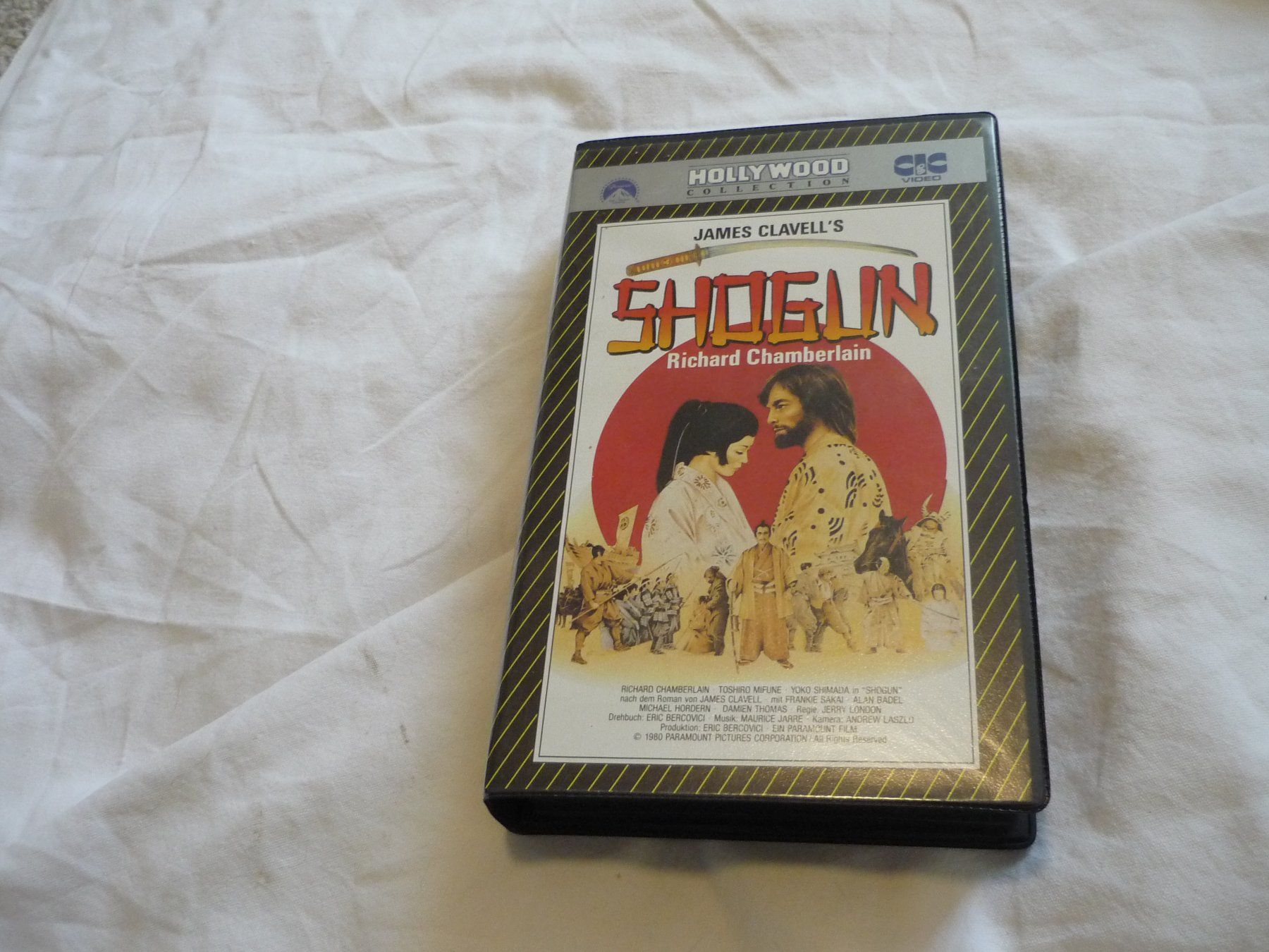 Tutti i VHS: VHS Rarität - Shogun - Richard Chamberlain – Usato da Beringen venduto da Flatretriever