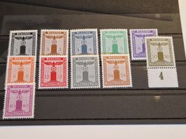 Deutsches Reich Dienst Briefmarken Set POSTFRISCH