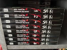 Shiki Manga 1-8 guter Zustand Deutsch RAR