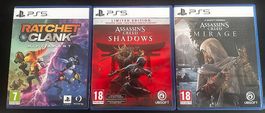 Jeux PS5 et Jeux Switch à vendre