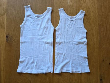 2x Unterhemden von "C&A Gr 146/152