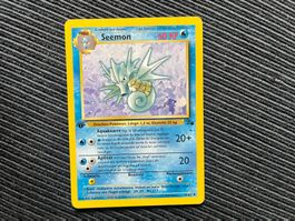 Pokemon Seemon 1.Edition Fossil Deutsch