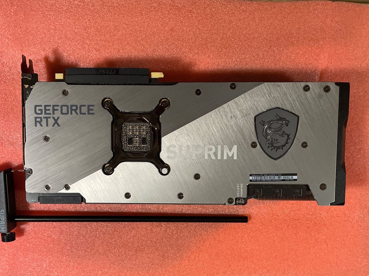 MSI Schede grafiche: Nvidia 3090 RTX 24GB GPU - MSI Suprim X – Usato da Nyon venduto da foft 3