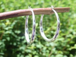 Creolen, Sterlingsilber S925; Ø 3cm /NEU