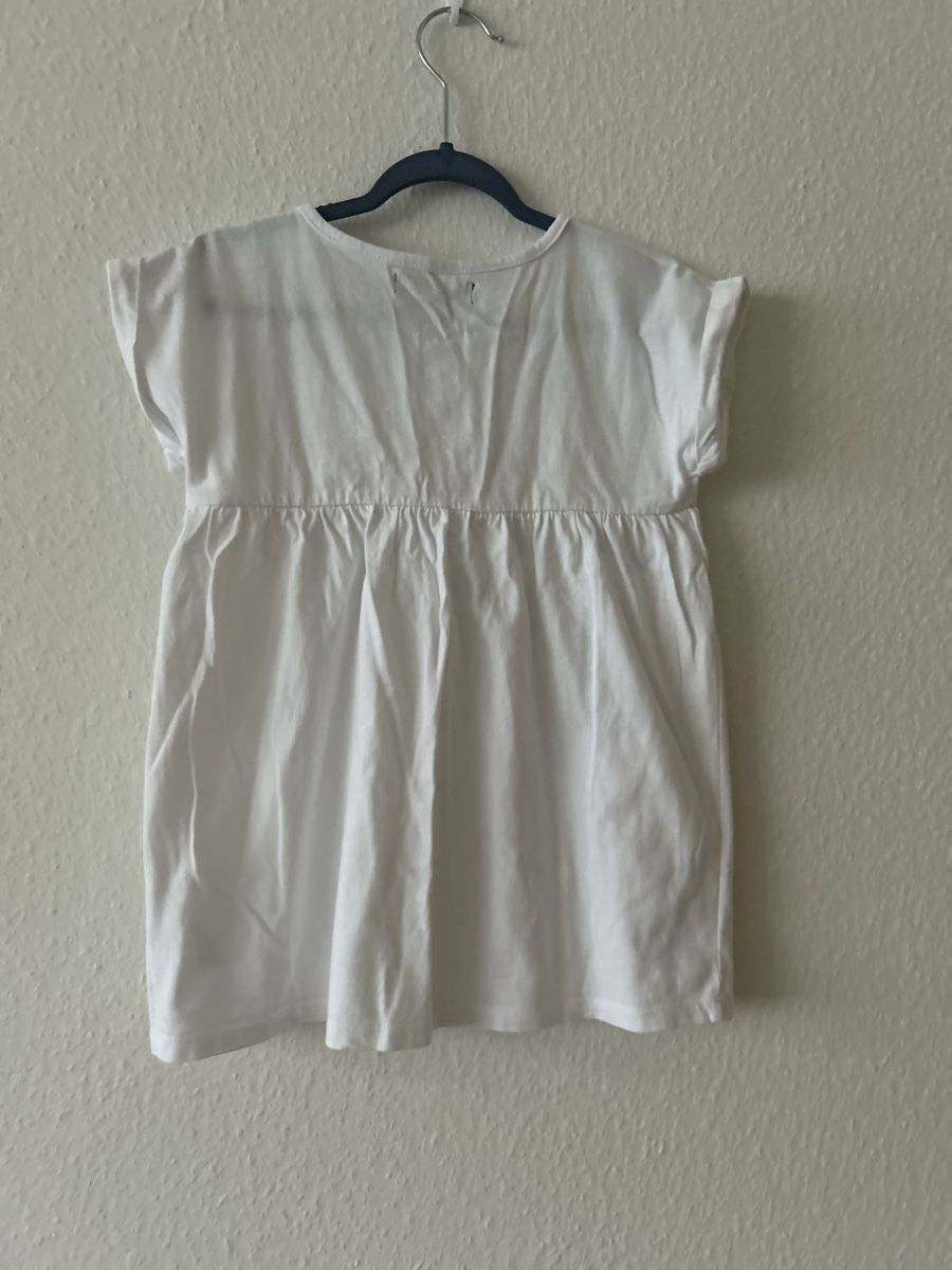 Kleider & Röcke: Robe d'été TEX, blanche, taille 3-4 ans – Neu (gemäss Beschreibung) aus Carouge GE von Emilynette 2
