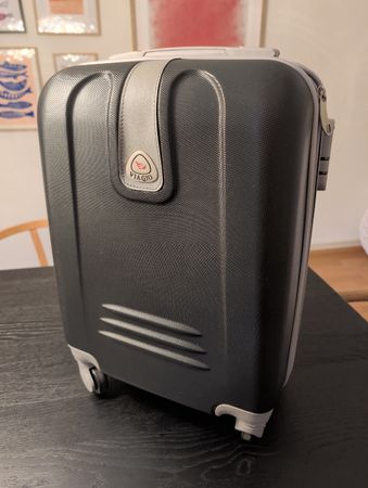 Viagio Koffer schwarz Hartschale mit Zahlenschloss neu