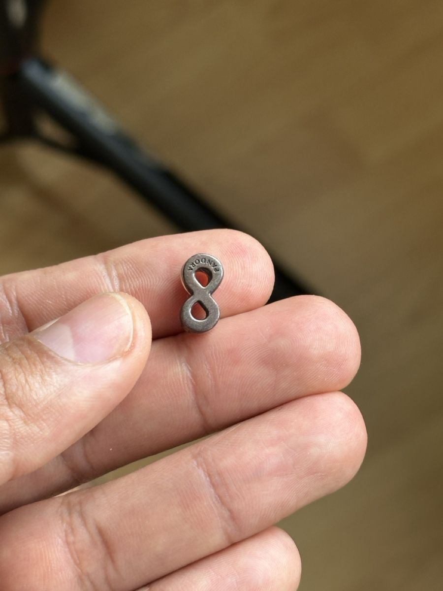 Pandora Ciondoli: Pandora Charm "Infinity" Silber 925 mit Zirkonia Steinen – Usato da Zug venduto da car_fr2j 2