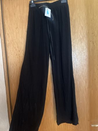 Black summer pants ( like linen ) size XS