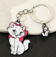 METALL SCHLÜSSELANHÄNGER, MARIE KATZE NEU