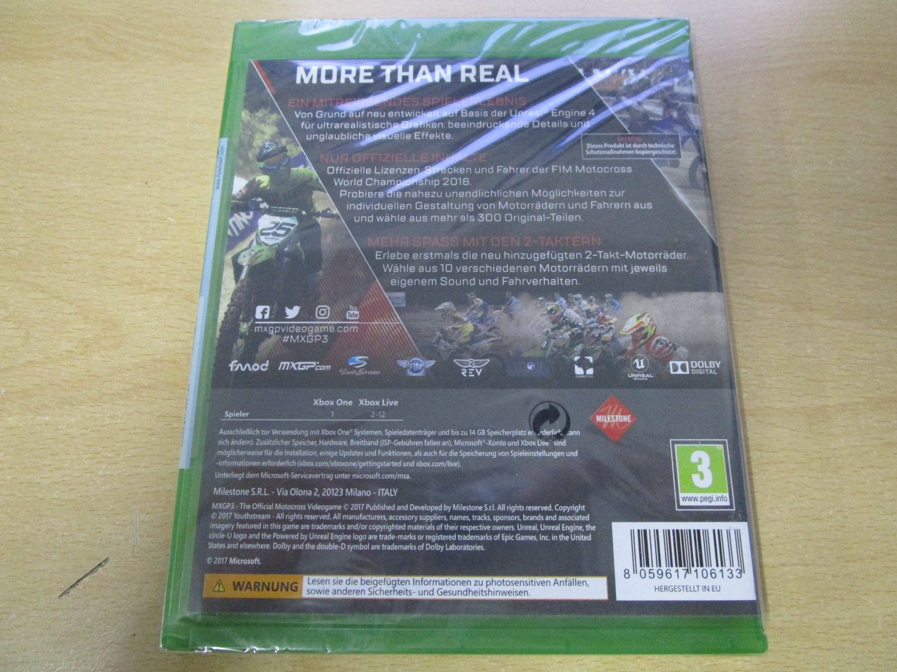Microsoft Giochi: MXGP 3 - Xbox One NEUWARE X1 – Nuovo e nell'imballaggio originale da Goldau venduto da agestuffer 1