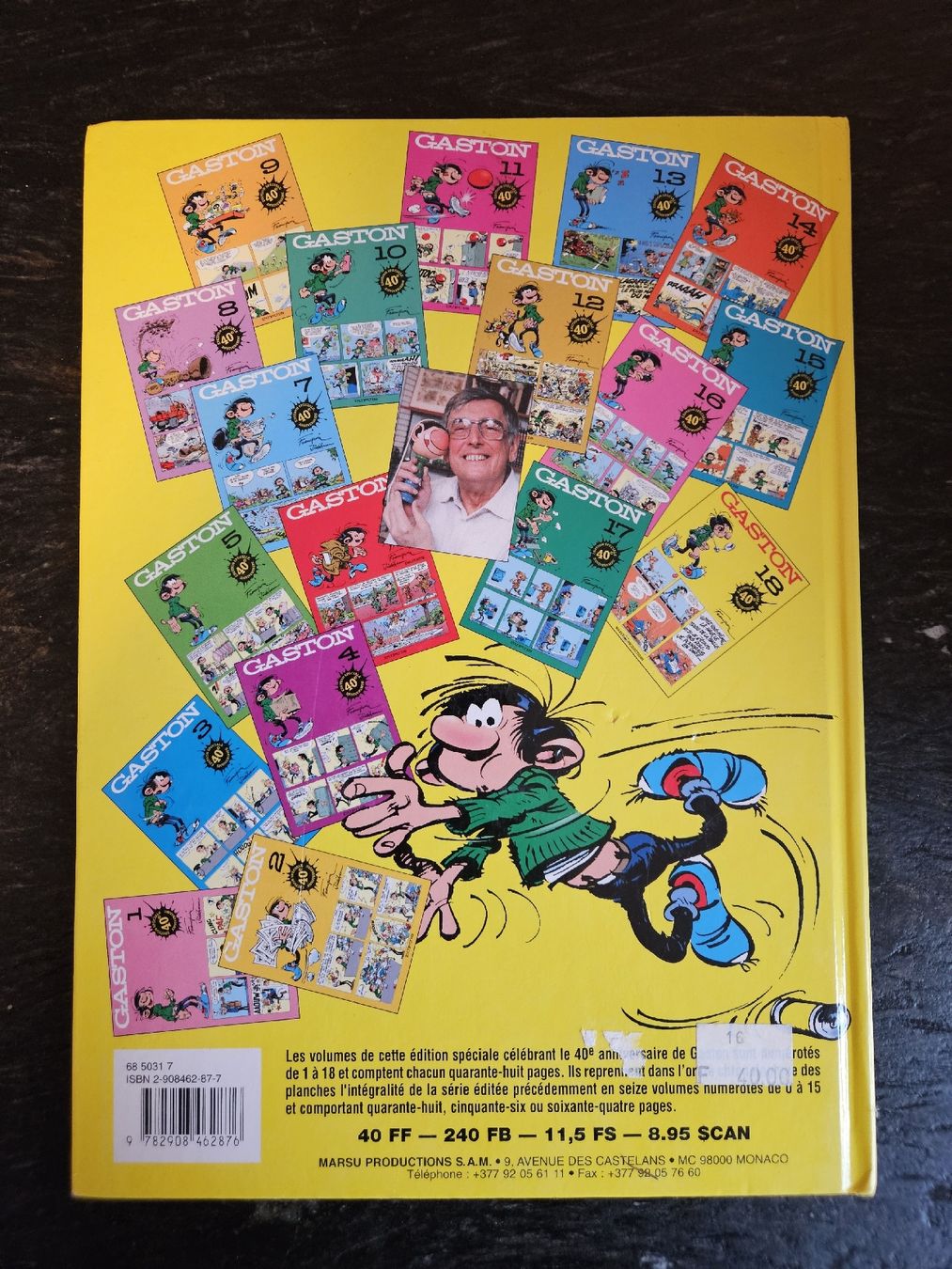 Fumetti: Gaston 18 Comic, Sonderausgabe 40 Jahre – Usato da Eschenbach SG venduto da MarThu 1