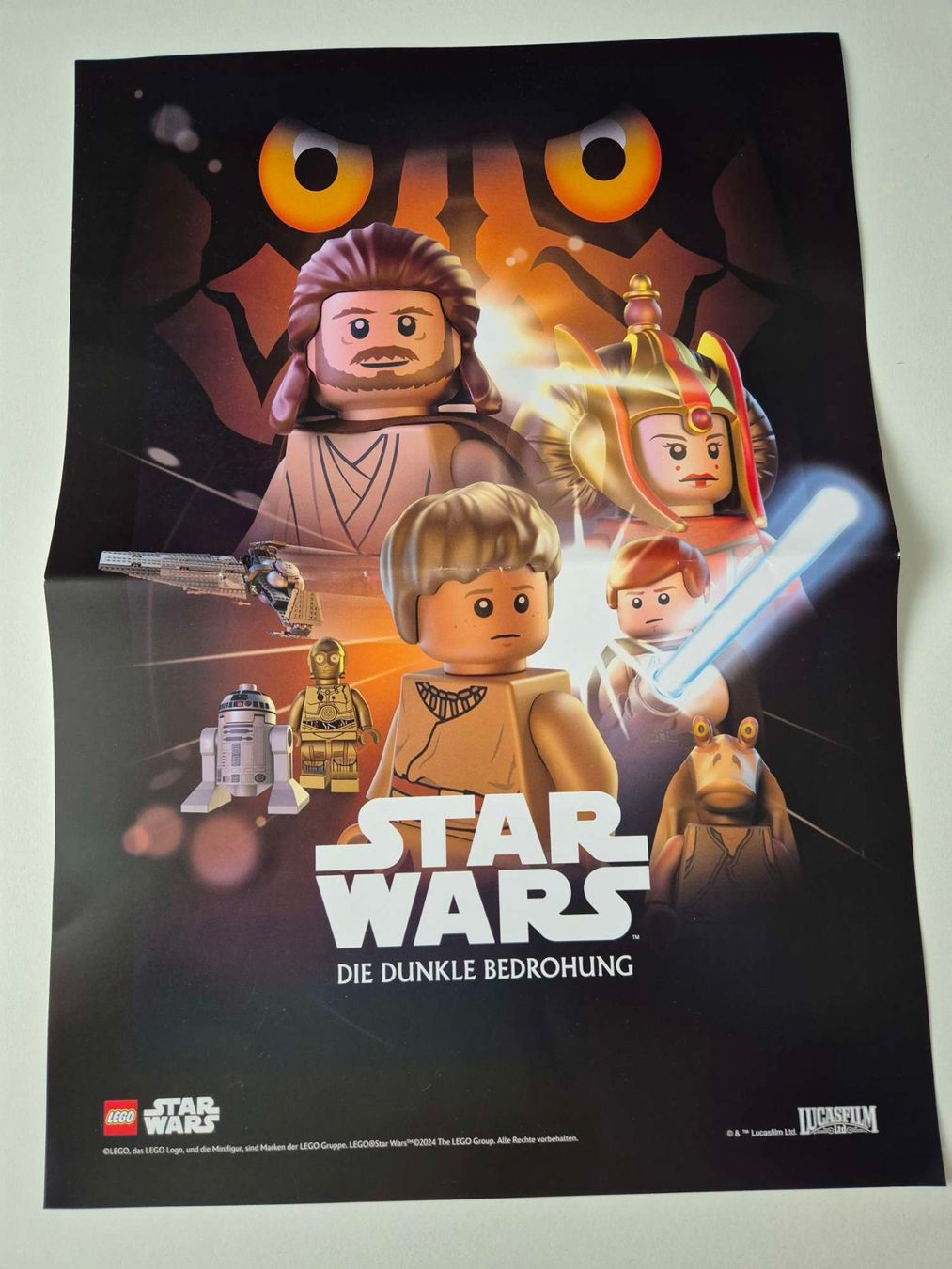 Lego Kit di costruzioni: STAR WARS POSTER - Die dunkle Bedrohung – Usato da Au ZH venduto da Dr_Socrates