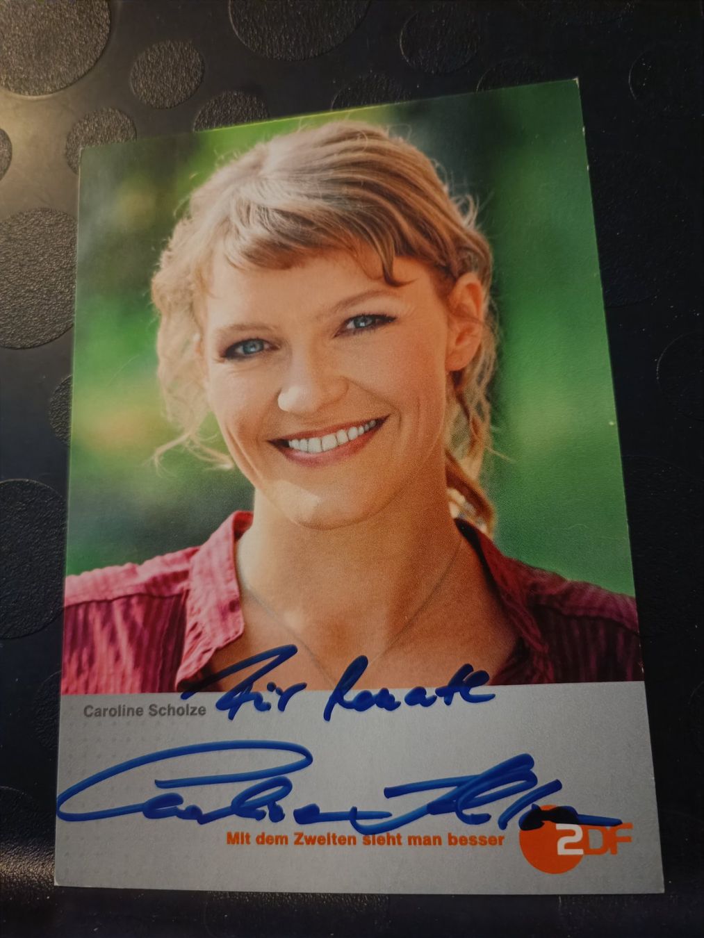 Autografi: Caroline Scholze - handsigniert – Usato da Menziken venduto da Artographs