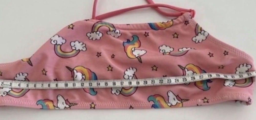 Costumi da bagno: Bikini rosa Einhorn Motiv Grösse 140  – Nuovo (secondo la descrizione) da Freidorf TG venduto da nad_fxh7 3