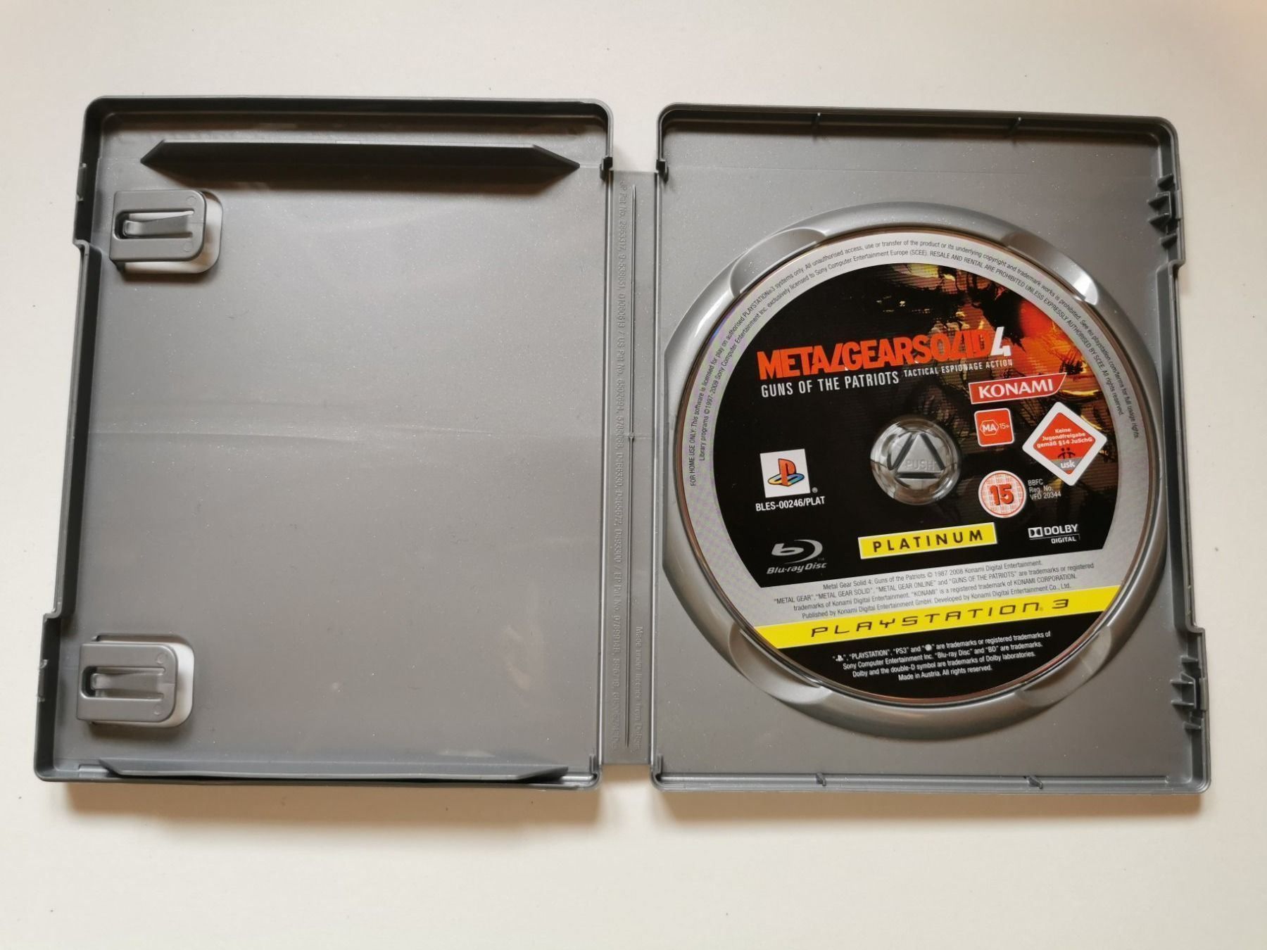 Sony Giochi: Ps 3 - Metal Gear Solid 4 – Usato da Lenzburg venduto da eyworld 1