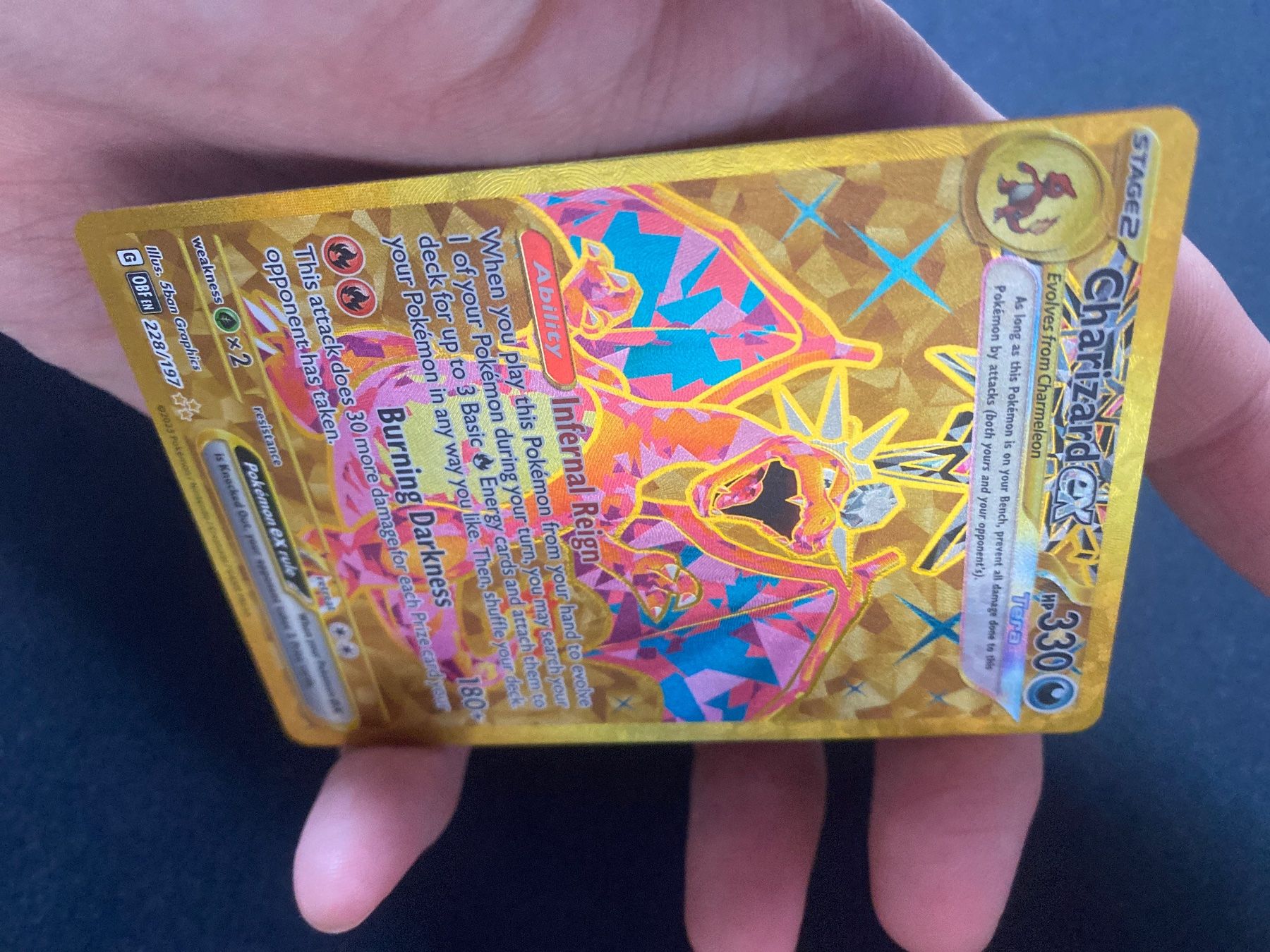 Pokémon Carte collezionabili: Charizard ex 228 - Glurak - Dracaufeu - Obsidian Flames - EN – Nuovo (secondo la descrizione) da Hausen AG venduto da Shrade 1