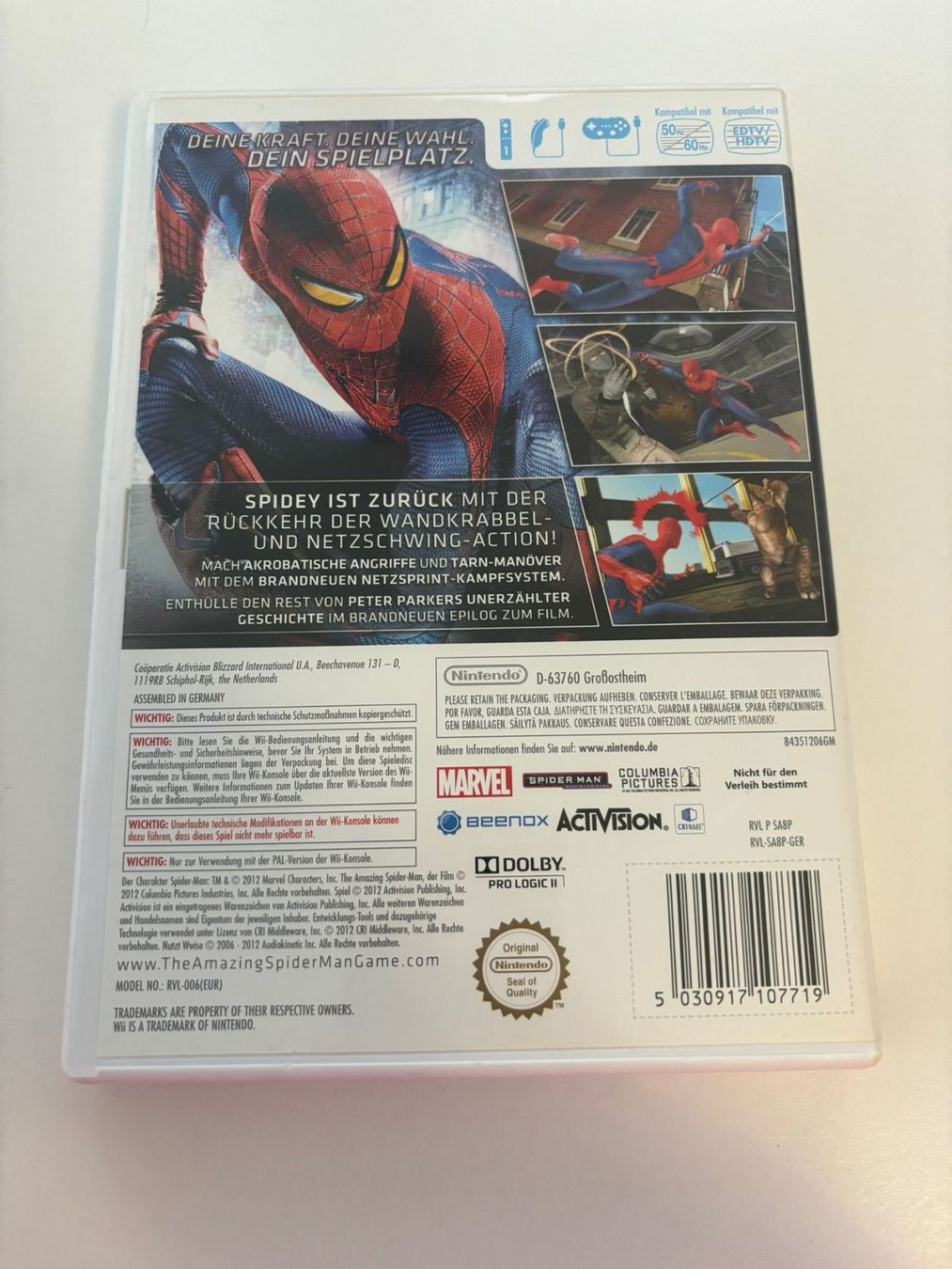 Giochi: The Amazing Spider-Man (Wii) – Usato da Herisau venduto da Seyashop1 2