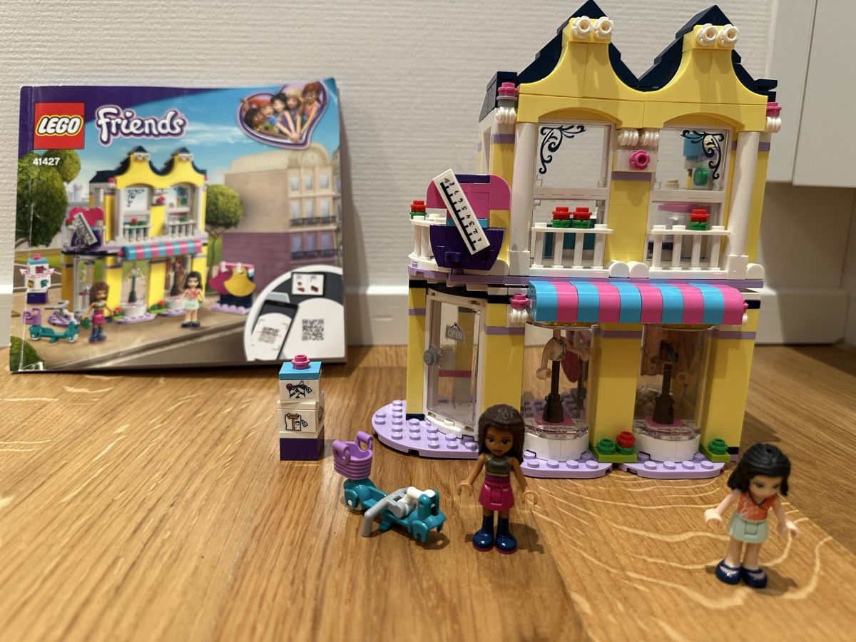 Lego Giocattoli: Lego Friends Emma‘s Modegeschäft – Usato da Fällanden venduto da Spirito19