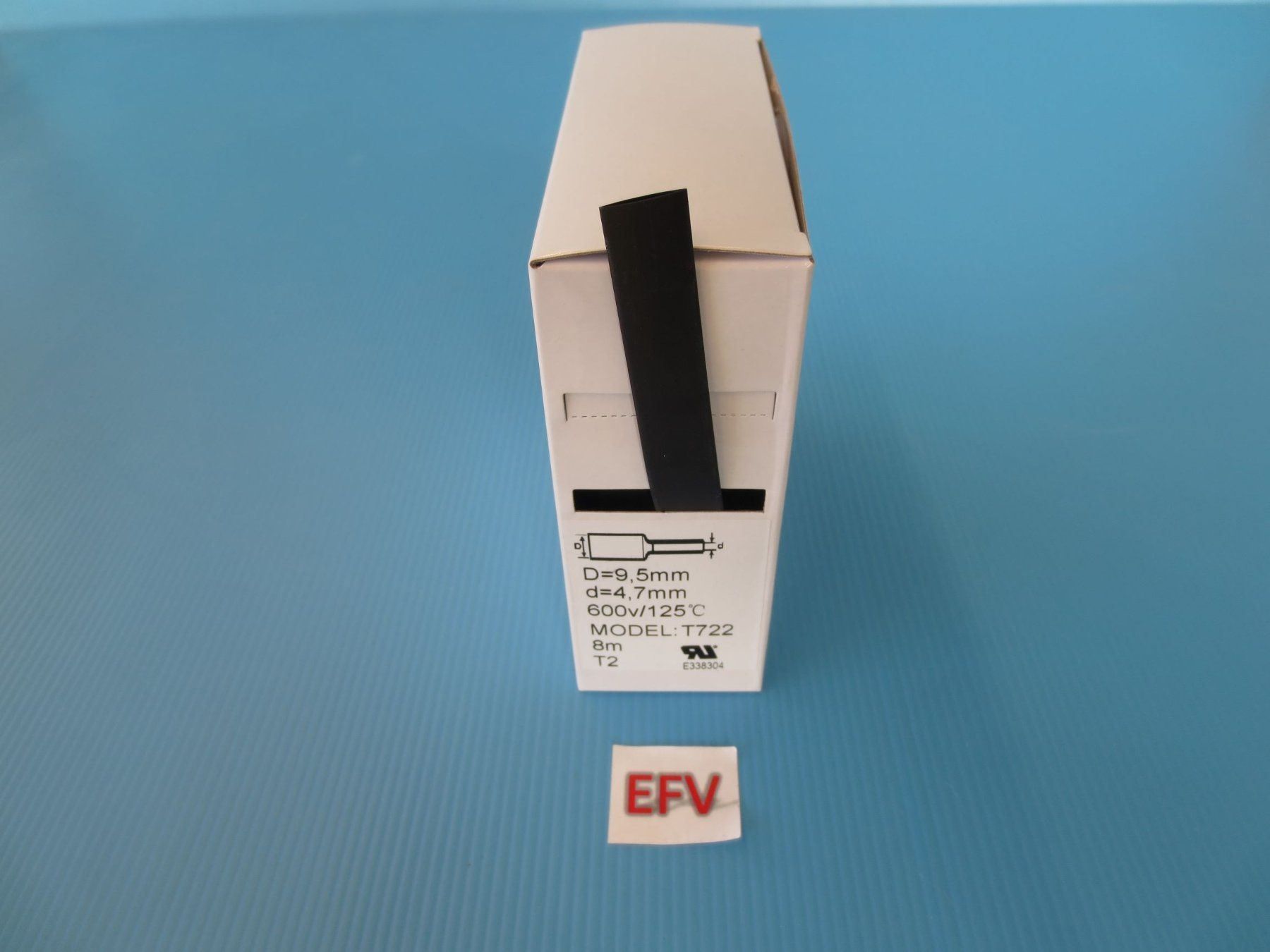 Alle Werkzeuge: Schrumpfschlauch 8m schwarz 9,5-4,7mm – Neu und originalverpackt aus Sulz LU von Elektrofachverkauf