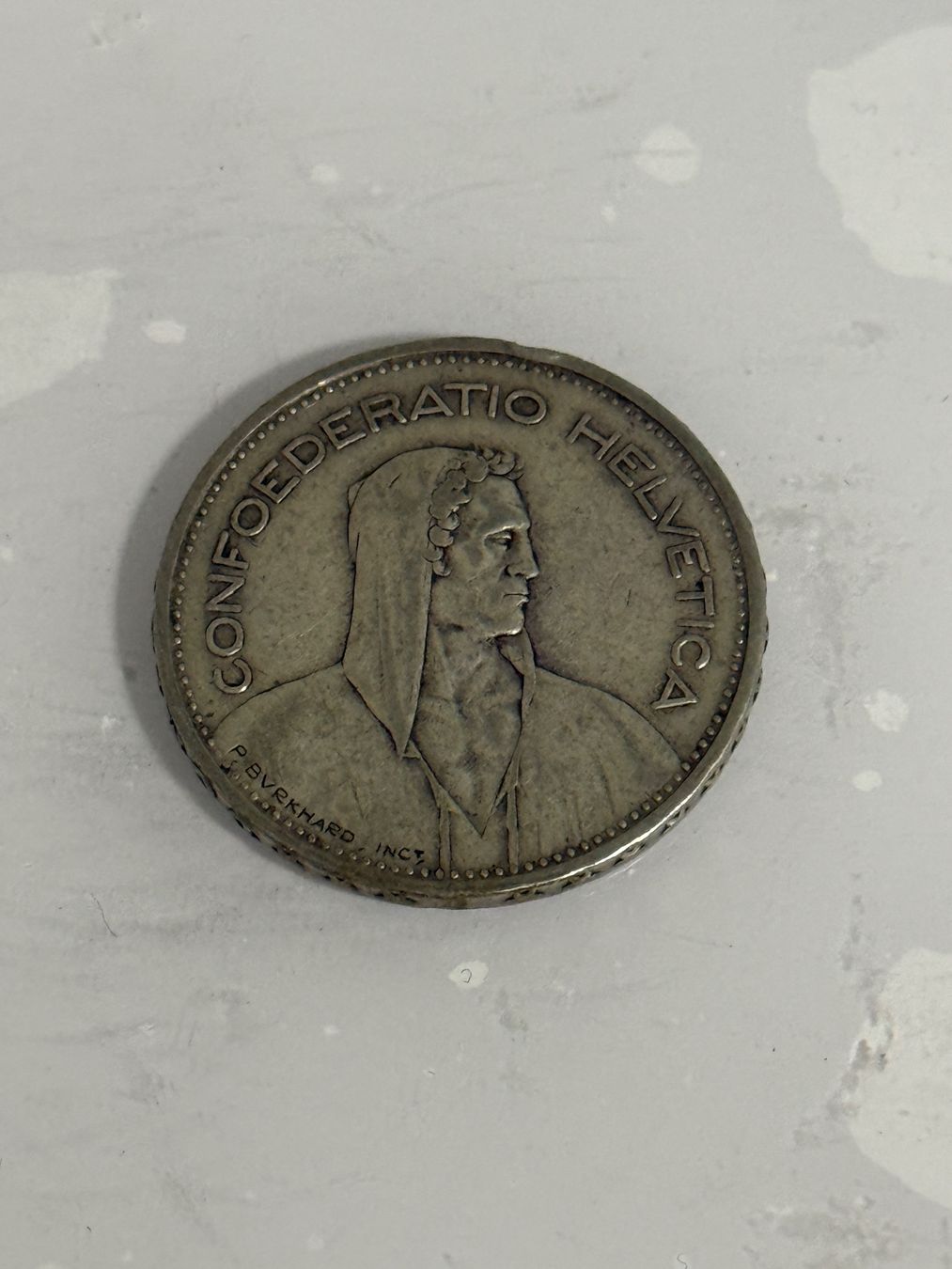 Alle Münzen: 5 Franken 1932  Silber – Gebraucht aus Wallisellen von SWISS_SILVER1