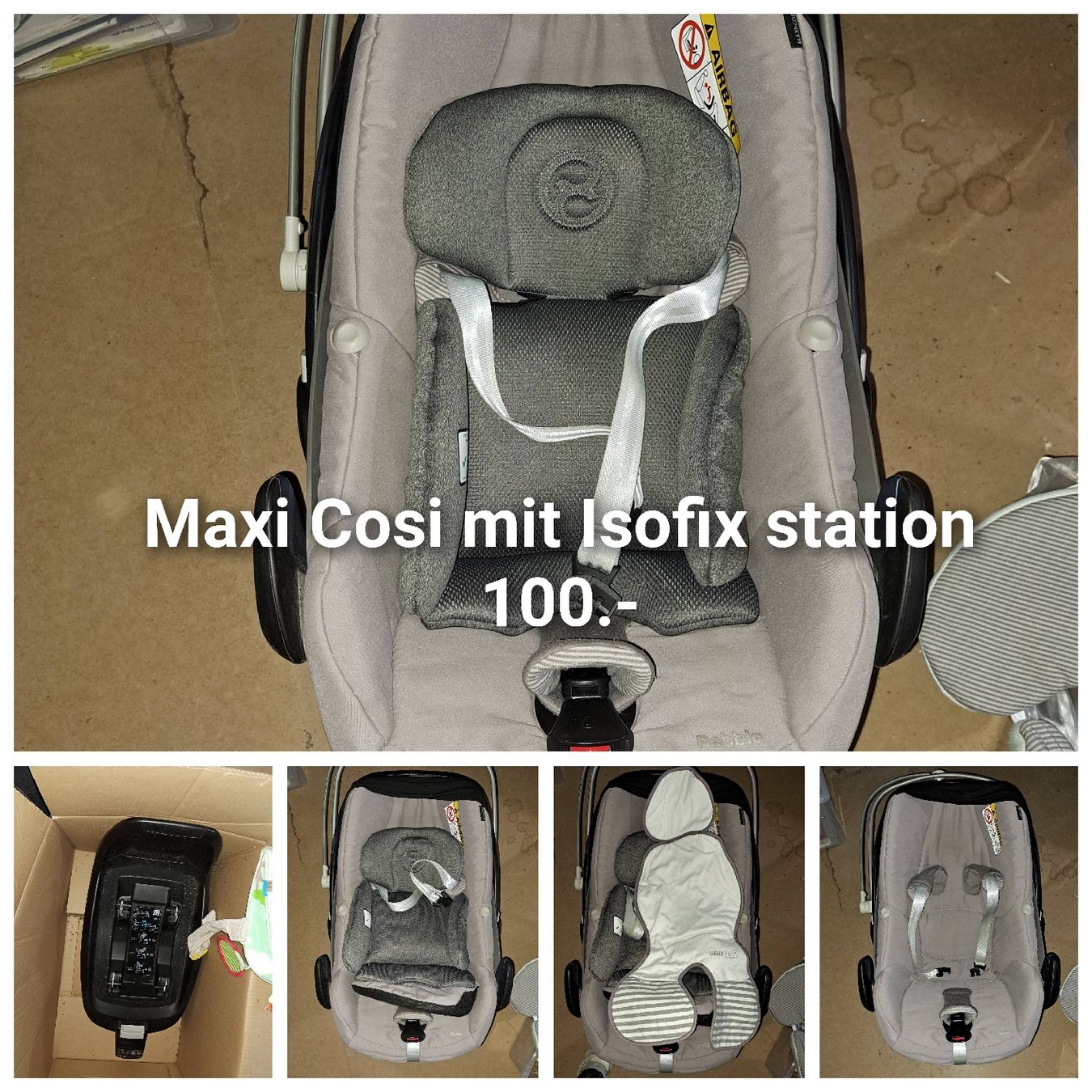 Maxi-Cosi Auto-Kindersitze: Maxi cosi mit isofix – Gebraucht aus Hohentannen von pat_8ngj