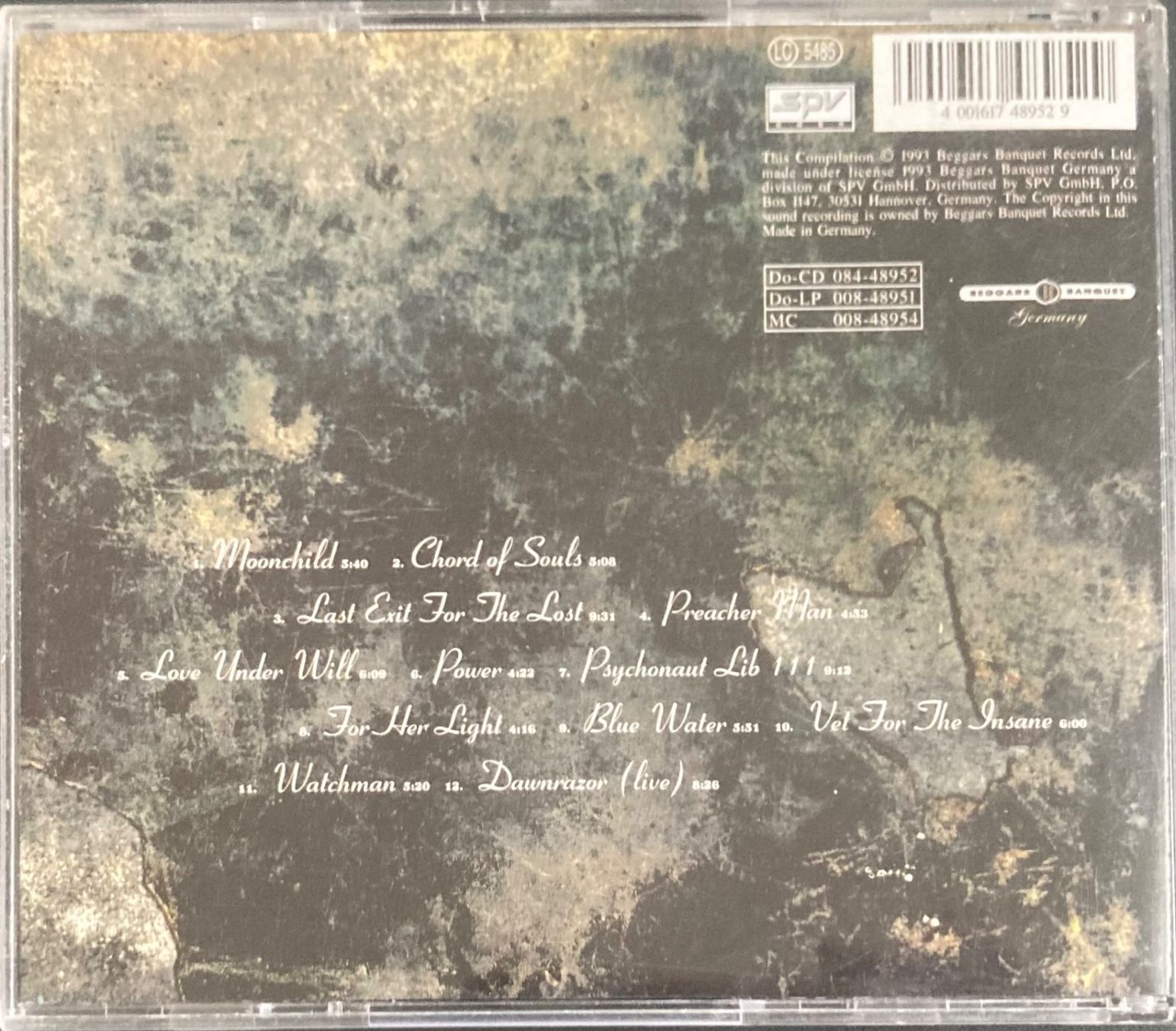 CD: FIELDS OF NEPHILIM - REVELATIONS – Usato da Poliez-Pittet venduto da Newtown-Records 1
