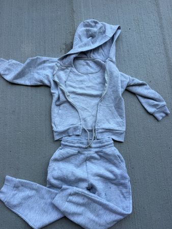 Kinder Jogginganzug grau