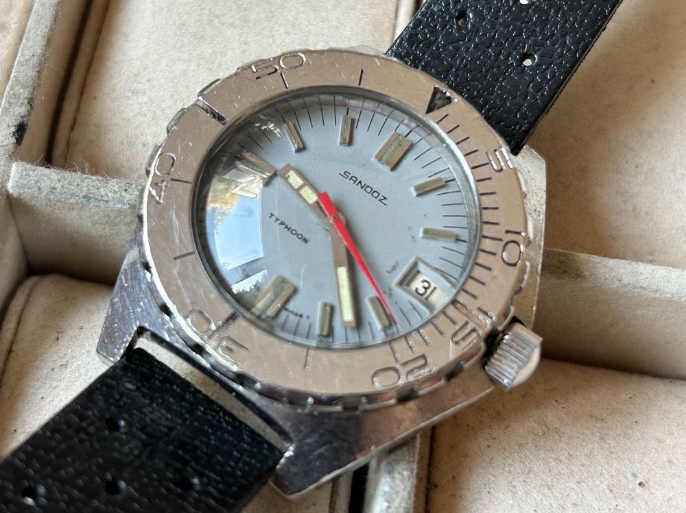 Montre mécanique bracelet vintage Sandoz swiss - Montres & Bijoux