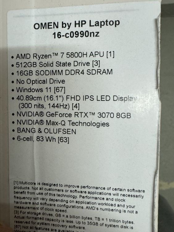 Belle réduction pour le PC portable HP Omen 15,6 avec sa RTX 3070
