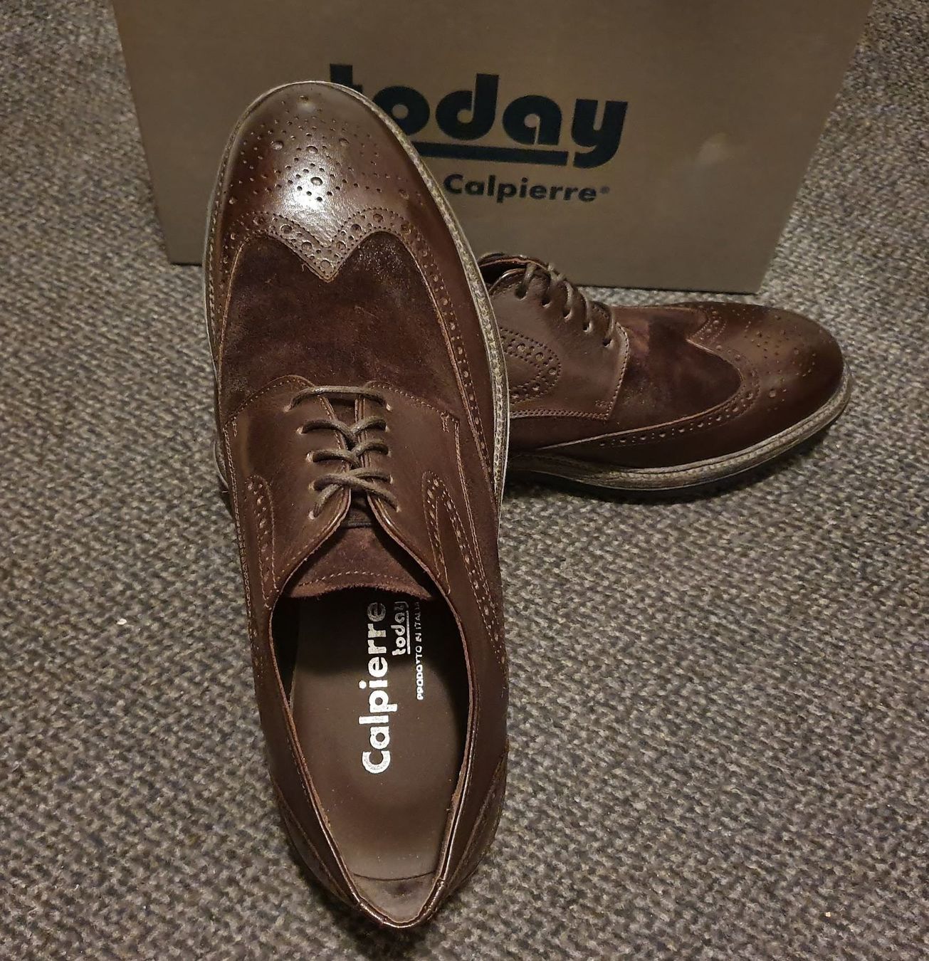 Herrenschuhe: Designer Lederschuhe von Calpierre Gr.44 – Neu und originalverpackt aus Reinach AG von innamac 8