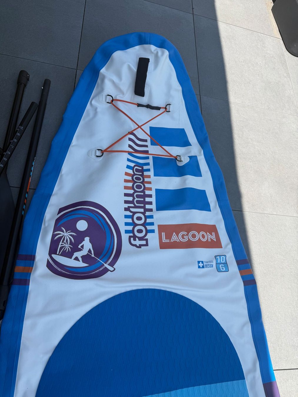 Planches de surf: Paddle gonflable Fool Moon Lagoon 10'6 – D'occasion à Basse-Nendaz par maytainf 1