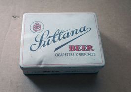 Sultana Beer Cigarettes Orientales Blechdose