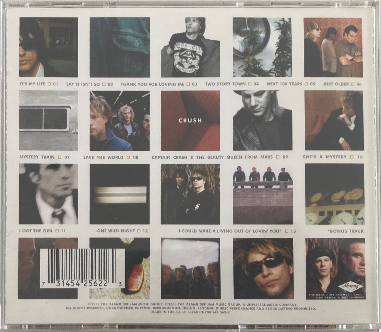 Dischi in vinile: BON JOVI - CRUSH – Usato da Poliez-Pittet venduto da Newtown-Records 1