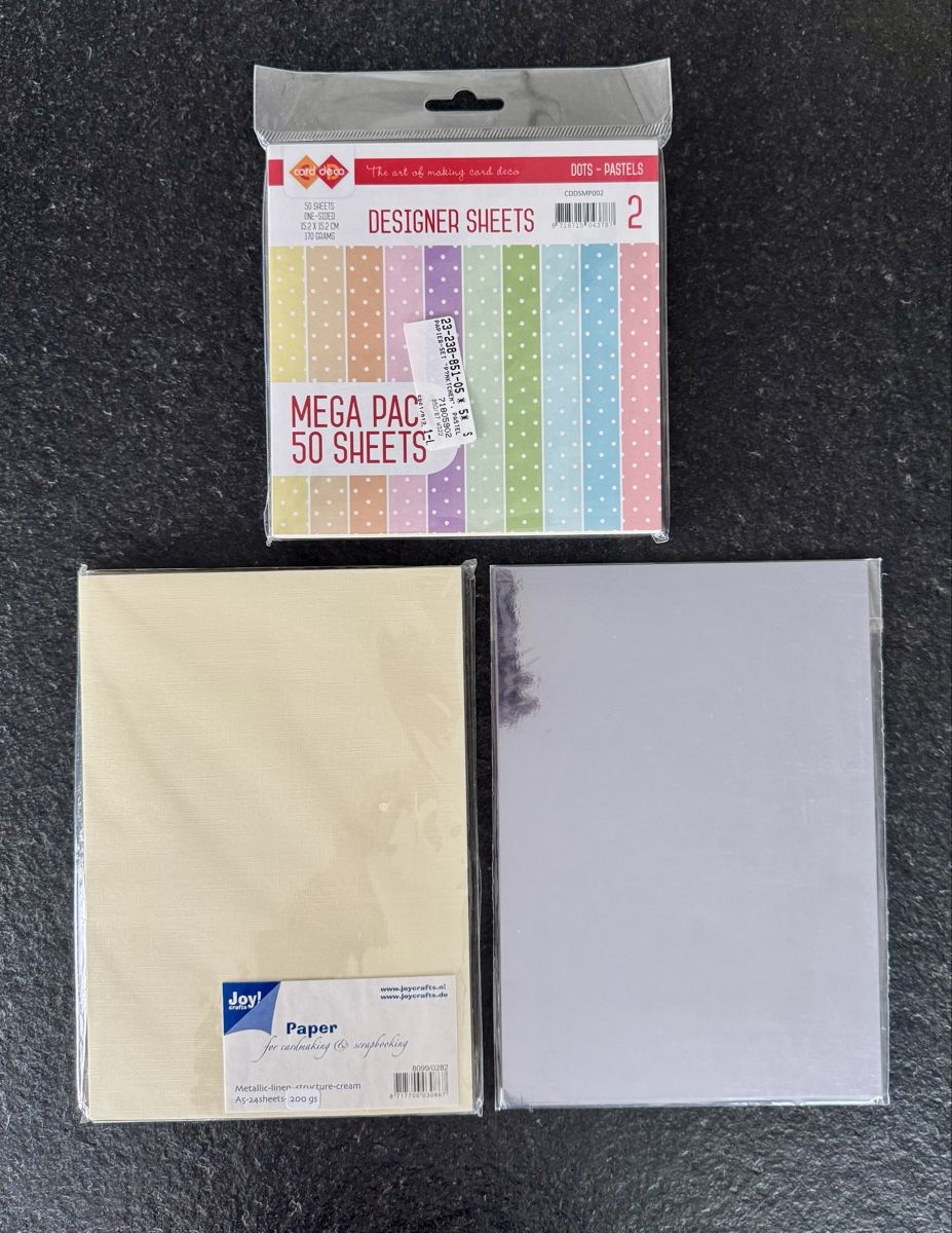 Carta: NEU: Bastelpapier & Cardstock – Nuovo e nell'imballaggio originale da Walkringen venduto da familyiseli 1