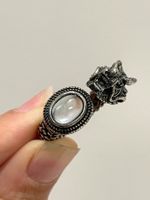 Sehr Klar Aquamarin-Ring