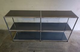 USM HALLER Regal Anthrazitgrau 2x2