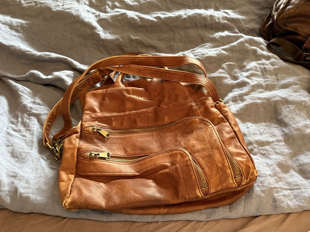 Liebeskind Berlin Vintage Leder Handtasche Top Zustand! (Gebraucht