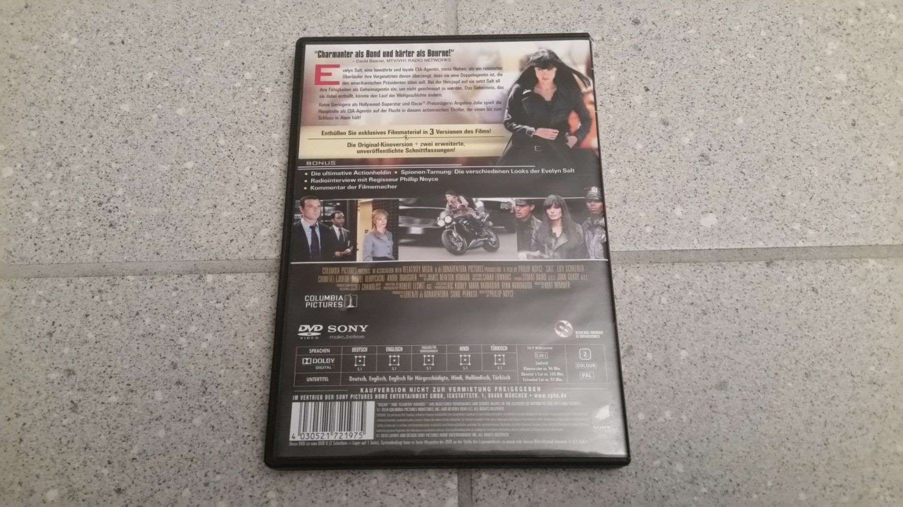 Alle DVDs: Salt – Gebraucht aus Stäfa von Supertramp73 1