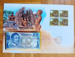 Banknotenbrief Botswana