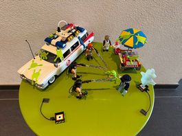 Playmobil Ghostbusters Ecto-1 (9220) mit Zubehör (9222/9224)