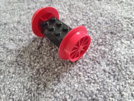 Lego Eisenbahn 12V Lok 7750 gross Radachse
